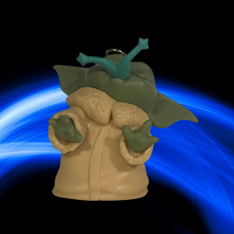 BABY YODA KEYCHAIN WITH BELL