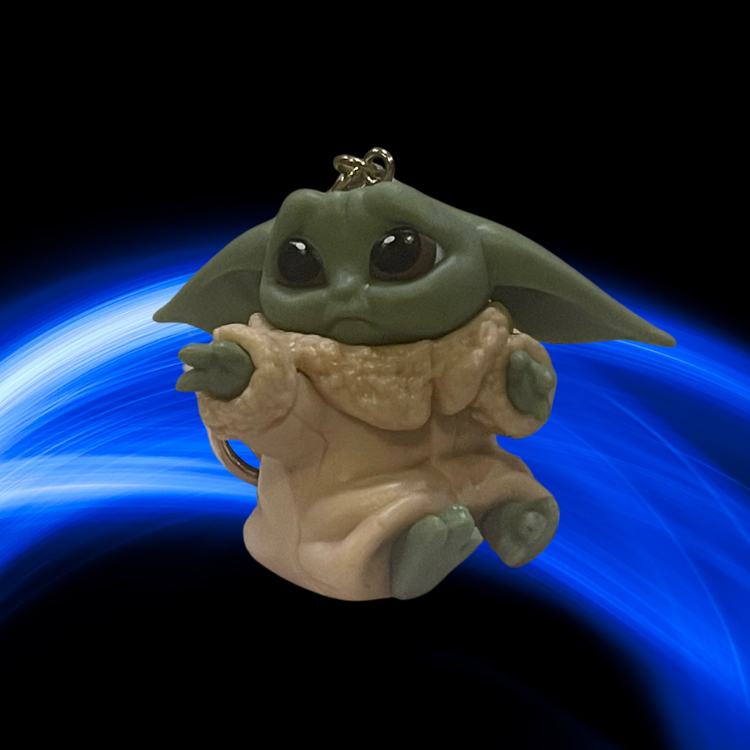 BABY YODA KEYCHAIN WITH BELL
